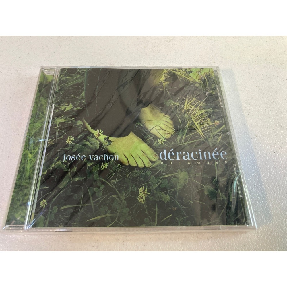 Josee Vachon Deracinee Uprooted CD 2001 Franco-American Folk Music New Sealed